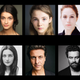 The cast for The Witcher so far, from top left to bottom right: Henry Cavill, Anya Chalotra, Freya Allan, Jodhi May, Mimi Ndiweni, Therica Wilson-Read, Millie Brady, Adam Levy, Björn Hlynur Haraldsson, and MyAnna Buring.